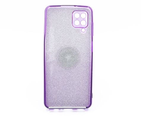 Силіконовий чохол SP Shine для Samsung A12 violet ring for magnet