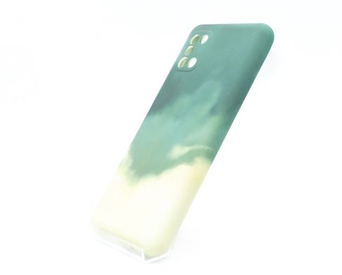 Силіконовий чохол Watercolor для Samsung A31 green