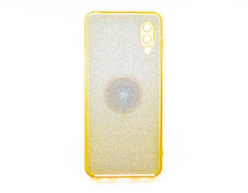 Силіконовий чохол SP Shine для Samsung A02 gold ring for magnet