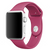 Силіконовий ремінець для Apple Watch Sport Band 38-40mm (S/M & M/L) 3pcs pomegranate
