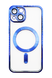 Чохол Metal Matte with MagSafe для iPhone 14 midnight blue Full Camera