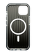 TPU чехол Ribbed Matte with MagSafe для iPhone 15 black