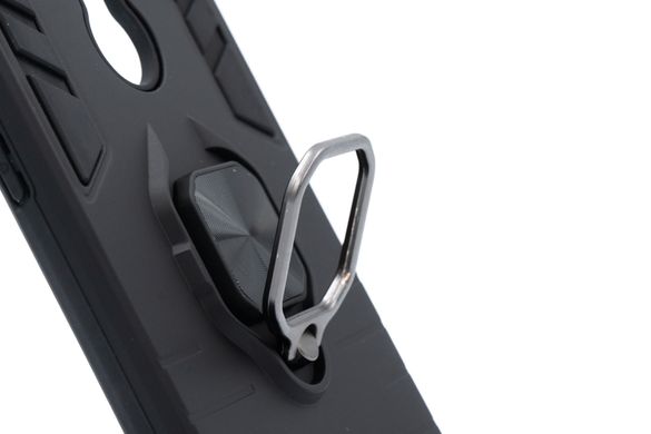 Чохол SP Transformer Ring for Magnet для Xiaomi Redmi Note 8 Pro black протиударний