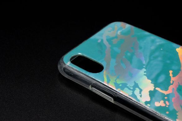 Накладка Baseus Mramor Shine для iPhone X mint