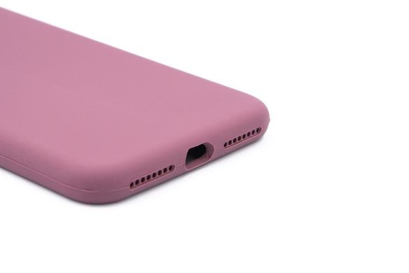 Силіконовий чохол Full Cover для iPhone 7+/8+ maroon