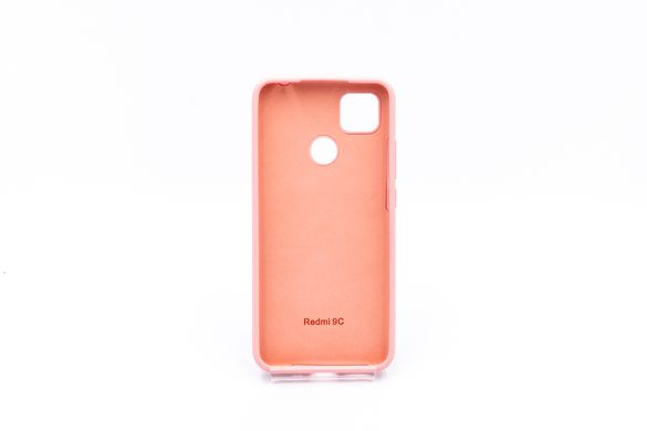 Силіконовий чохол Full Cover для Xiaomi Redmi 9C pink