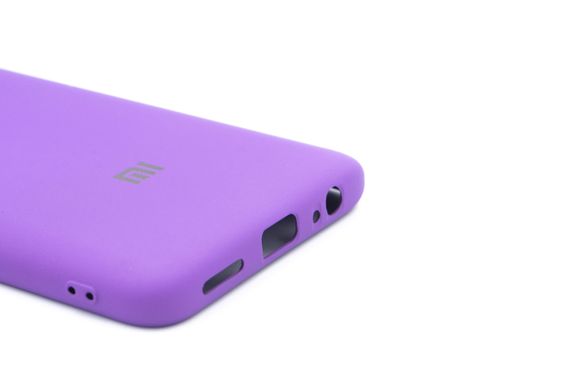 Силиконовый чехол Full Cover для Xiaomi Redmi Note 9 5G/Note 9T purple my color