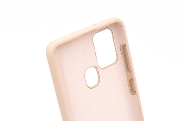 Силіконовий чохол Full Cover для Samsung A21S pink sand