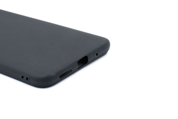 Силіконовий чохол Soft Feel для Xiaomi Redmi 10C black Candy