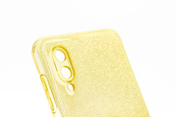 Силіконовий чохол SP Shine для Samsung A02 gold ring for magnet