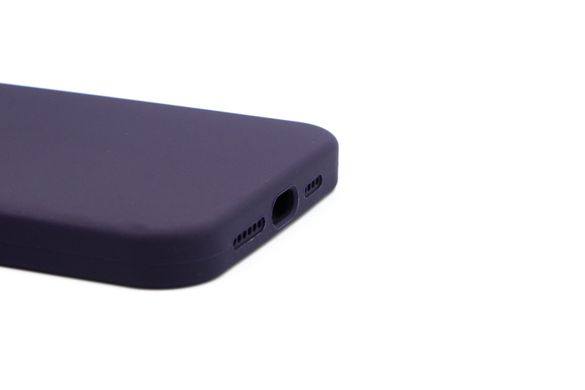 Силіконовий чохол Full Cover для iPhone 15 Pro Max elderberry