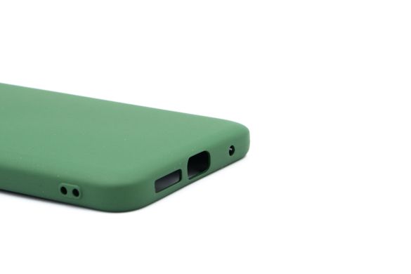 Силіконовий чохол Full Cover для Xiaomi Redmi Note 12S dark green Full Camera без logo