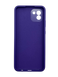 Силиконовый чехол Full Cover для Samsung A03 violet Full Camera без logo