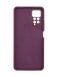 Силиконовый чехол Full Cover для Xiaomi Redmi Note 11 Pro 4G/5G plum (AAA) Full Camera