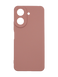 Силіконовий чохол SMTT для Xiaomi Redmi 13C pink sand Full Camera