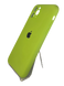 Силіконовий чохол Full Cover для iPhone 11 Pro lime green Full Camera