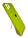 Силіконовий чохол Full Cover для iPhone 11 Pro lime green Full Camera