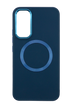 TPU чехол Bonbon Metal Style with MagSafe для Samsung A34 5G cosmos blue