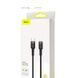 PD кабель Baseus Cafule Cable Type-C to iP PD 20W 1m red+black
