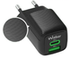 Сетевое зарядное устройство Walker WH-71 GAN 30W+Type-C to Type-C black