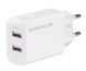 Сетевое зарядное устройство Glasscove 12W 2-Port USB (TC-012A) 2.4A white