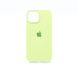 Силіконовий чохол Full Cover для iPhone 15 green (mint)