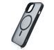 Чехол TPU+PC Metal Buttons with MagSafe Colorful для iPhone 15 black