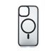 Чехол TPU+PC Metal Buttons with MagSafe Colorful для iPhone 15 black