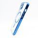 Чохол Metal Matte with MagSafe для iPhone 14 midnight blue Full Camera