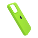 Силіконовий чохол Full Cover для iPhone 15 Pro Max neon green