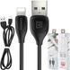 USB кабель Remax RC-050i Lightning 6S black 1м