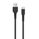 USB кабель Walker C315 Micro 2.1A 1m black