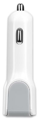 Автомобільний зарядний пристрій HOCO Z23 Grand Style 2USB/2,4A iPhone white