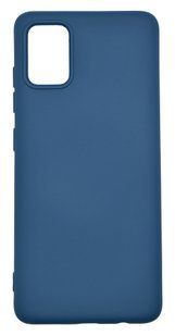 Силиконовый чехол WAVE Colorful для Samsung A51 blue (TPU)