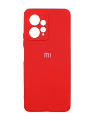 Силіконовий чохол Full Cover для Xiaomi Redmi Note 12 4G red Full Camera