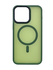 Чехол WAVE Matte Insane Case with MagSafe для iPhone 15 Pro Max green
