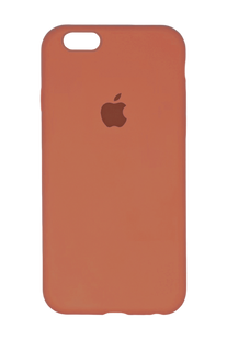 Силиконовый чехол Full Cover для iPhone 7/8 orange/nectarine