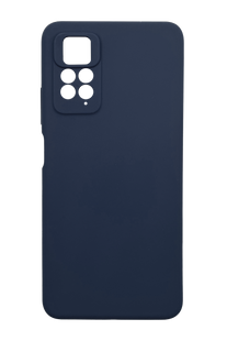 Силіконовий чохол Full Cover Lakshmi для Xiaomi Redmi Note 11 Pro mid.blue(AA) Full Camera без logo