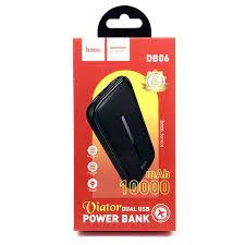 Power Bank Hoco DB06 VIATOR 2USB/Micro/Type-C 10000mAh Black