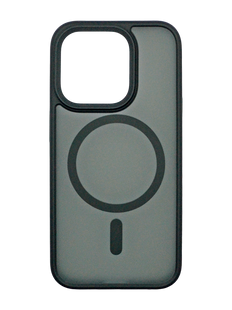 Чохол TPU+PC Metal Buttons with MagSafe для iPhone 14 Pro black