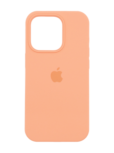 Силіконовий чохол Full Cover для iPhone 13 Pro grapefruit