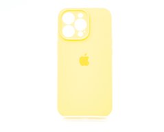 Силіконовий чохол Full Cover для iPhone 13 Pro yellow Full Camera