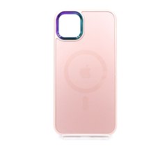 Чохол TPU+Glass Sapphire Mag Evo case для iPhone 11 pink sand
