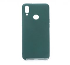 Силіконовый чохол Soft Feel для Samsung A10S/M01S (TPU) forest green Candy