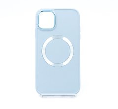 TPU чохол Bonbon Metal Style with MagSafe для iPhone 11 mist blue