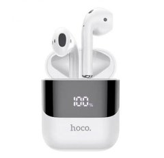 Bluetooth стерео гарнітура HOCO DES88 Treasure Digital TWS White