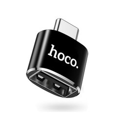 Переходник HOCO UA5 Type-C to USB Black