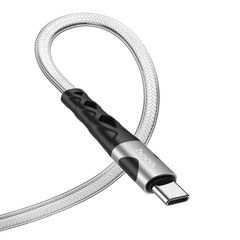 USB кабель HOCO U105 Treasure jelly Type-C 3.0A/1.2m silver