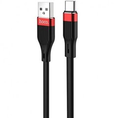 USB кабель HOCO U72 Forest Silicone Type-C 2,4A/1,2m. black