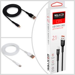 USB кабель Walker C315 Type-C white